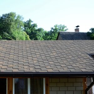 Wind rated roof shingles