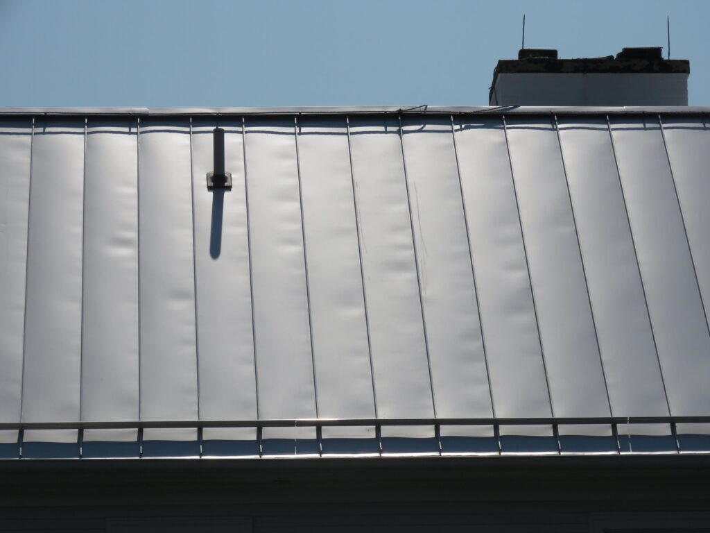 Oil Canning on a Metal Roof